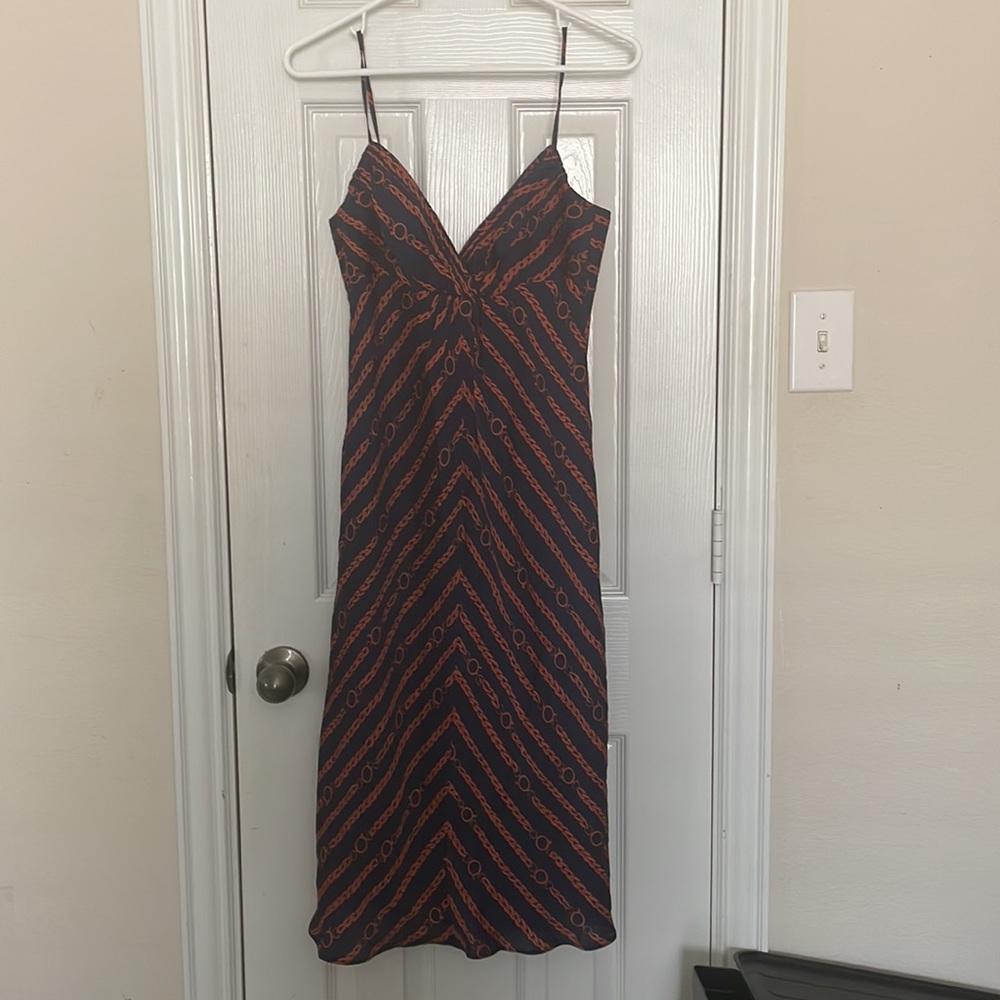 shoshanna silk dress
